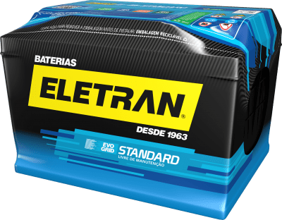 Bateria Automotiva Eletran 60ah