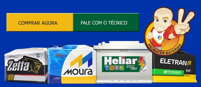 As melhores marcas de bateria de carro